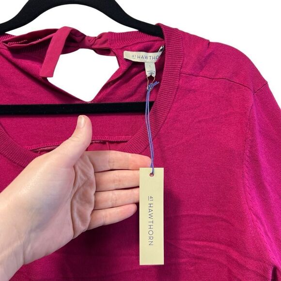 NWT - large pink 41 Hawthorne Blouse - Picture 5 of 13